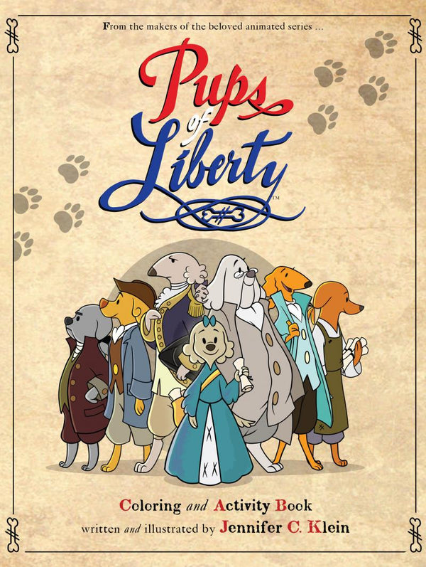 Pups of Liberty Coloring and Activity Book
